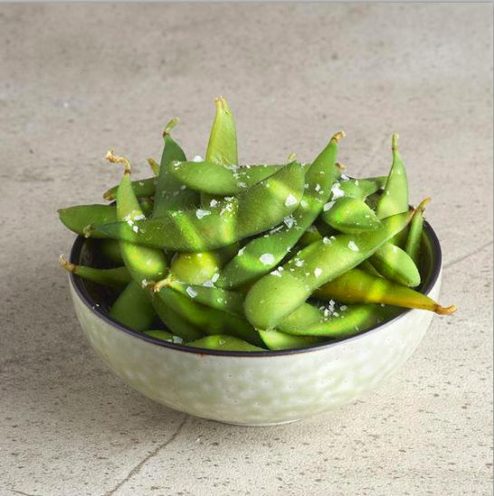 Judías de Soja con aceite de trufa (Edamame)