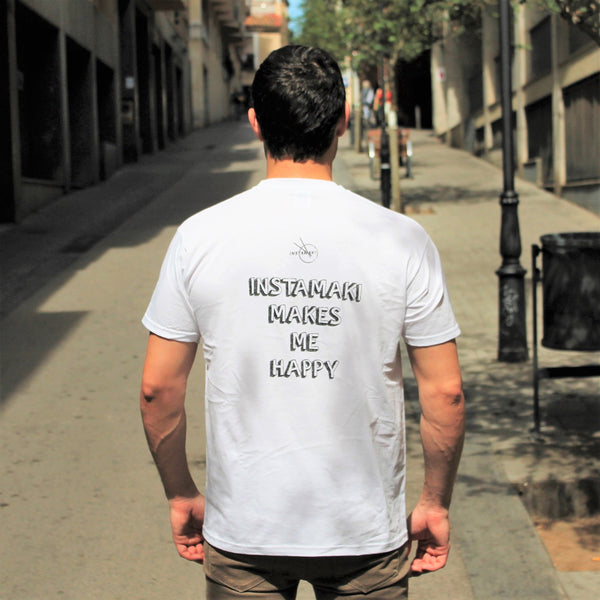 Camiseta Instamaki Makes Me Happy